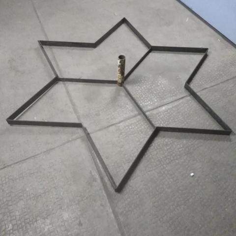 Pied étoile