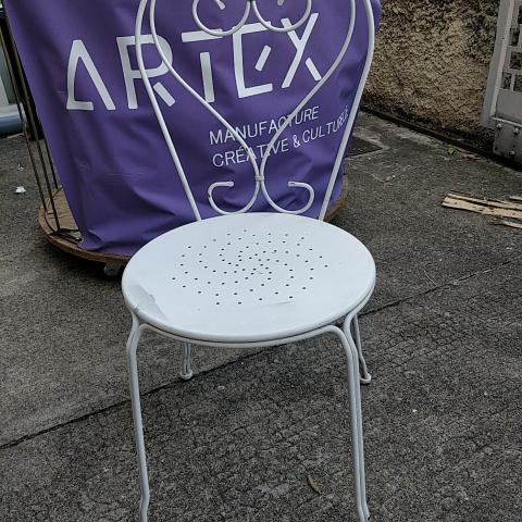 chaise métal